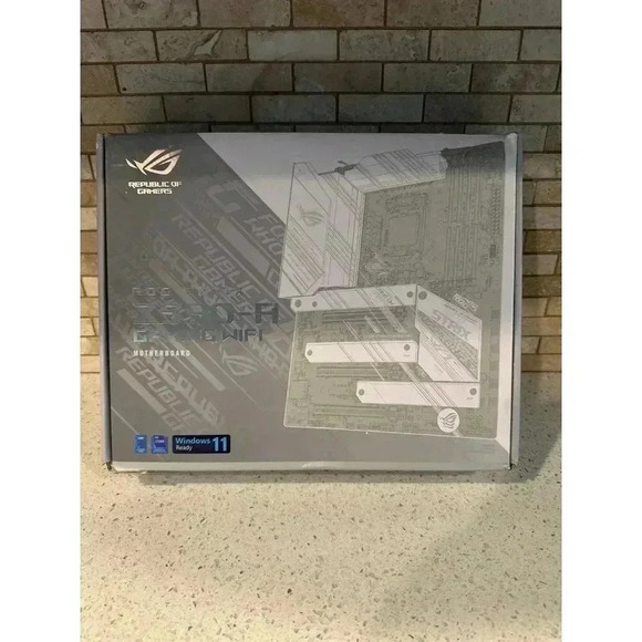 Asus‎ Rog Strix Z590-A Gaming WiFi new open box g6 - Picture 1 of 6